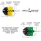 Drill Brush Power Scrubber By Useful Products 4 in W 4 in L Brush, Variety M-S-GY-QC-DB - alternate 7